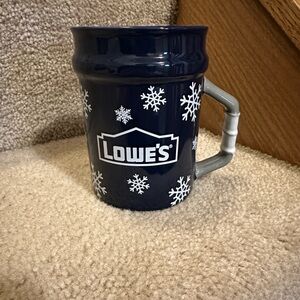 Limited Edition Lowe’s Bucket Ceramic Coffee Mug/Cup Holiday NEW 1 mug